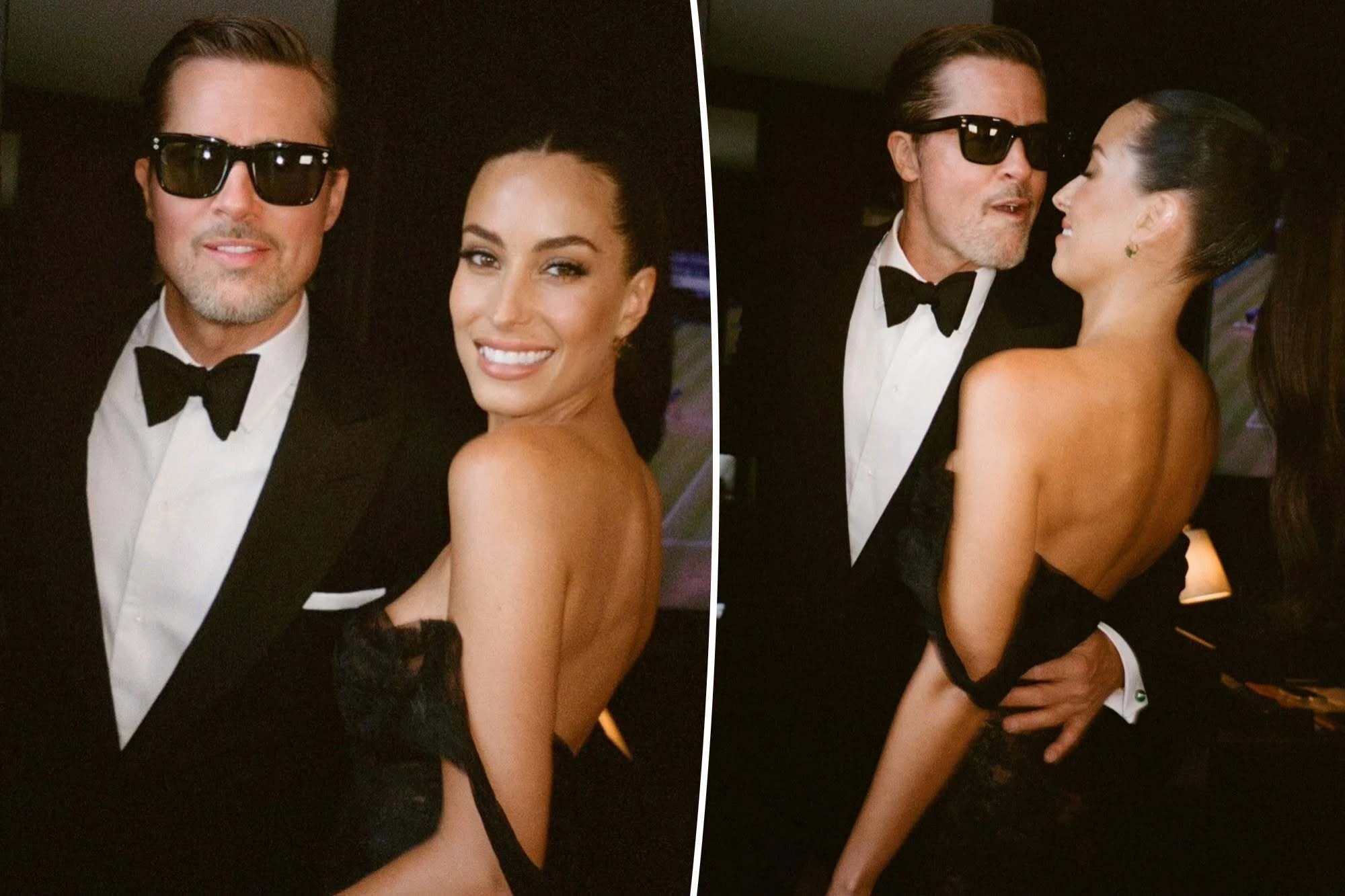 Brad Pitt trẻ trung ở tuổi 63, đẹp đôi bên bạn gái kém 29 tuổi - Hình 1