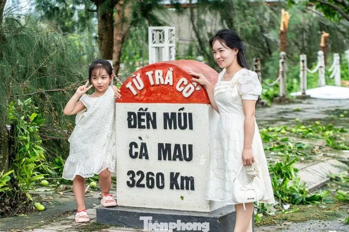 Không nhận ra mũi Sa Vĩ sau khi bão quét qua - Hình 8