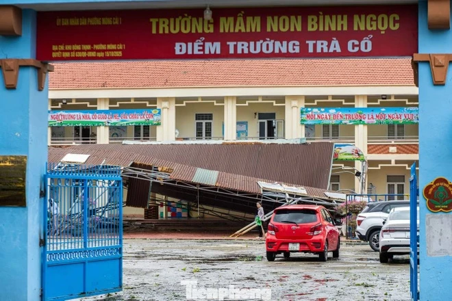Tan hoang khu du lịch nổi tiếng ở Quảng Ninh sau bão - Hình 9