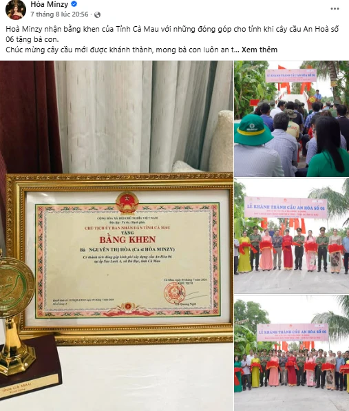 Ca sĩ Việt nhận bằng khen tỉnh Cà Mau: Chạy show không xuể sau hit 321 triệu views, hạnh phúc bên hôn phu Đại úy - Hình 1