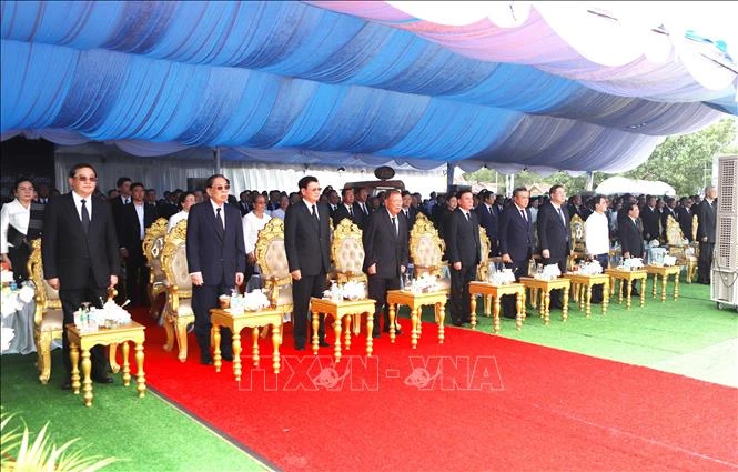 Lào tổ chức trọng thể Lễ an táng cấp Nhà nước đồng chí Xaysomphone Phomvihane - Hình 3