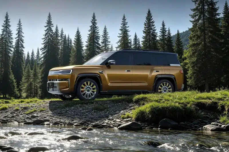 SUV địa hình dài gần 5,3 mét, di chuyển 310km không cần đổ xăng, giá chưa tới 900 triệu đồng - Hình 2