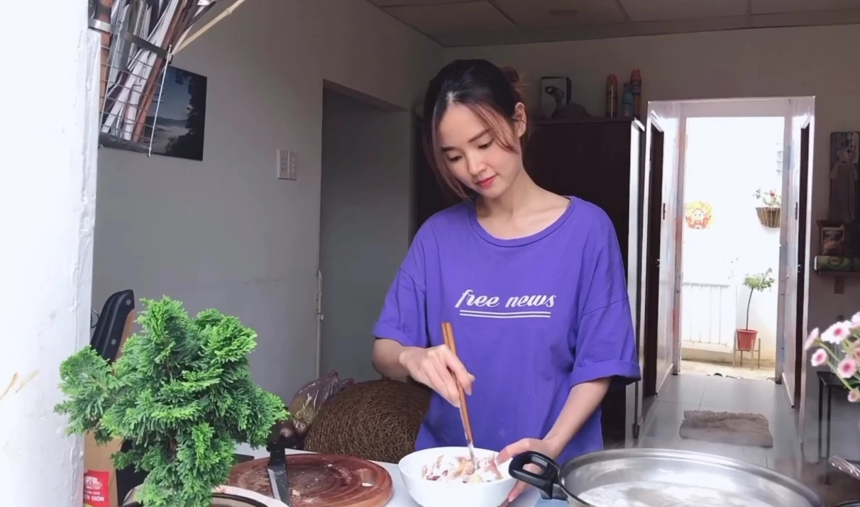 Khả năng nấu nướng của vợ thiếu gia Minh Đạt - Hình 5