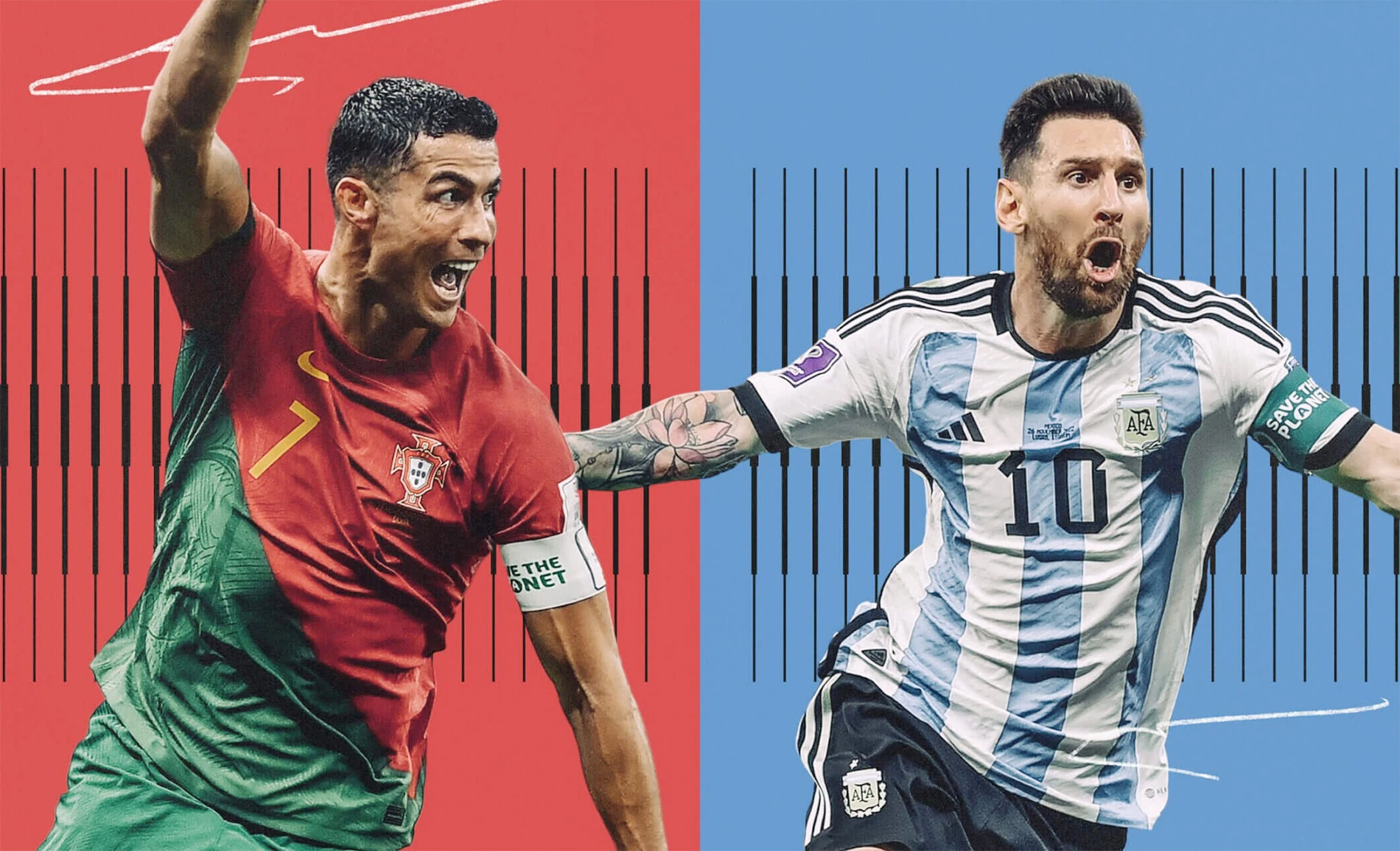 Ronaldo và Messi: Phía sau ánh đèn sân cỏ chỉ còn là sự tử tế của những người đàn ông - Hình 1