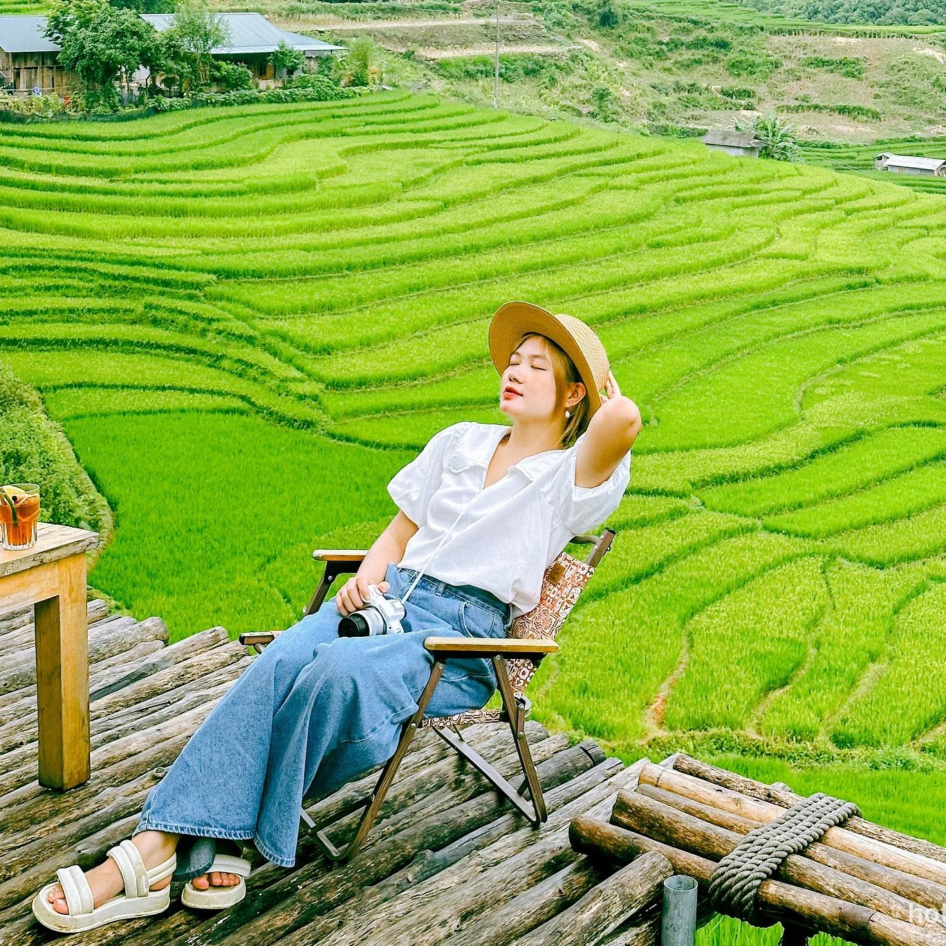 Những quán cà phê view cánh đồng gây sửng sốt ở Sa Pa - Hình 4