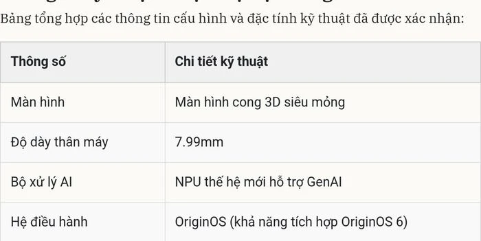 vivo T5 5G chuẩn bị ra mắt với màn hình cong 3D mỏng 7.99mm và chip xử lý NPU GenAI mới - Hình 3