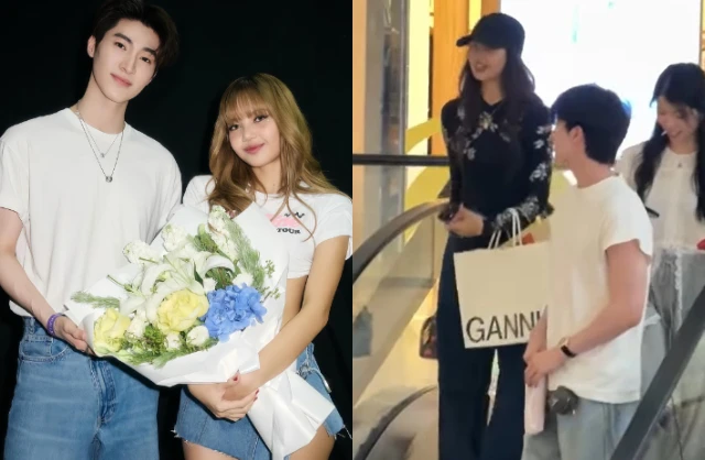 Lisa (BLACKPINK) đang đắm chìm trong mối tình ngọt ngào với hồng hài nhi Blue Pongtiwat kém 3 tuổi - Hình 3