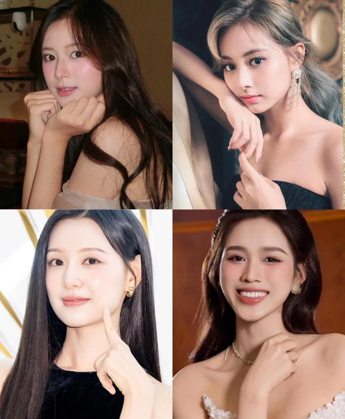 Nàng thơ Vbiz gây sốt vì giống cả showbiz: Từ Kim Ji Won, Đỗ Thị Hà đến mỹ nhân đẹp nhất thế giới - Hình 4