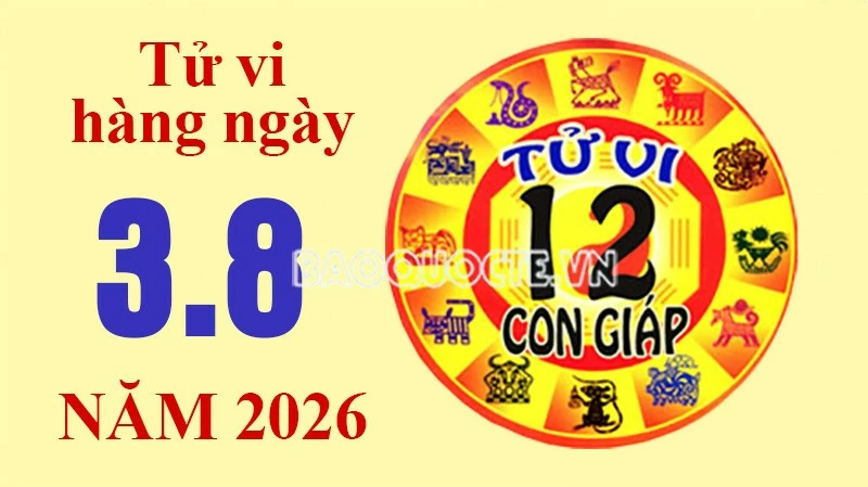 Tử vi hôm nay, xem tử vi 12 con giáp hôm nay ngày 3/8/2026: Tuổi Mùi tài lộc thăng hoa - Hình 1