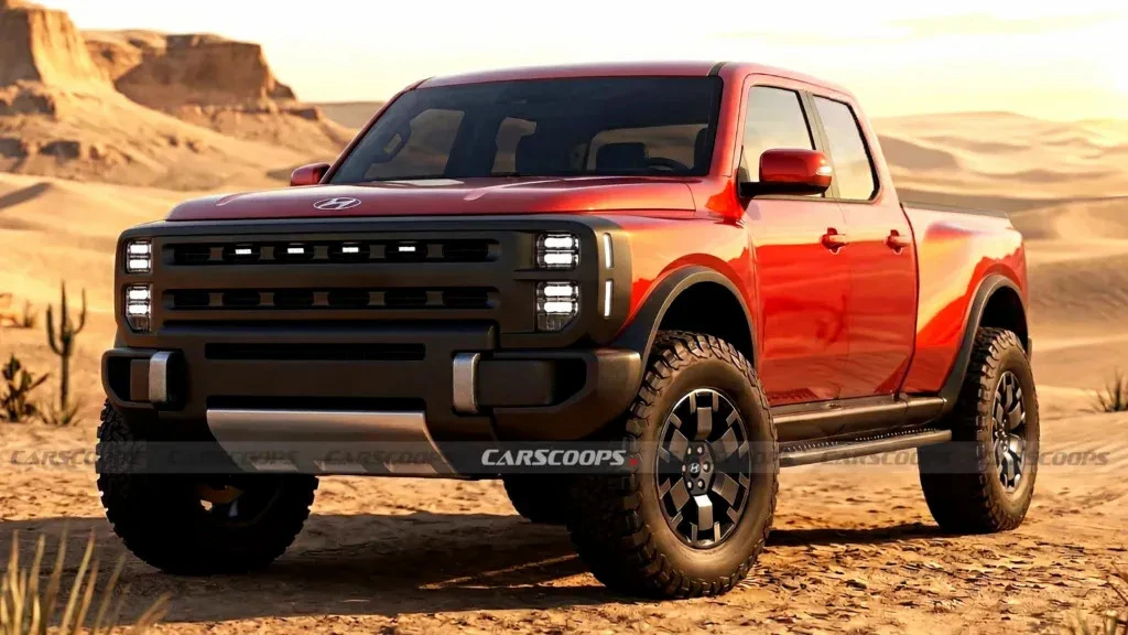 Hyundai sắp tung mẫu xe bán tải đấu Toyota Hilux, Ford Ranger - Hình 1