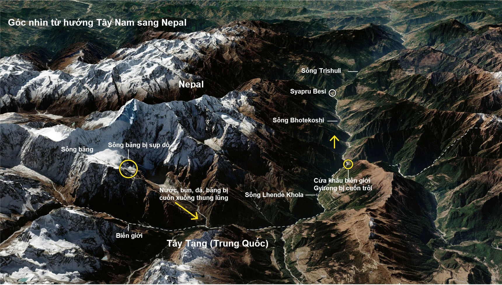Tử thần trước mặt: Nỗi kinh hoàng của 6 người Nepal chấp chới trong lũ dữ - Hình 2
