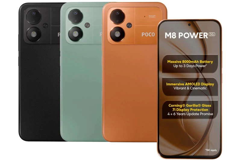Smartphone chống nước, chip Snapdragon 4 Gen 4, pin 8.000mAh, giá gần 7 triệu đồng - Hình 1