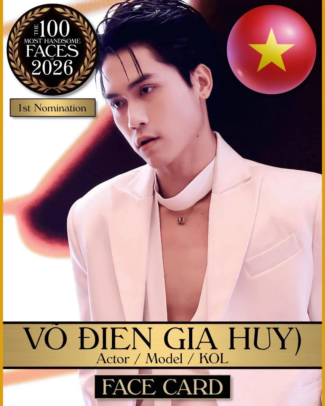 Diễn viên Việt vừa được đề cử đẹp nhất thế giới: Gương mặt hoàn hảo khó cưỡng, ăn tiền nhất là đôi mắt cực phẩm - Hình 1