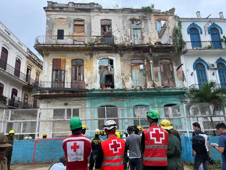 Sập công trình tại Cuba khiến nhiều người thương vong - Hình 1