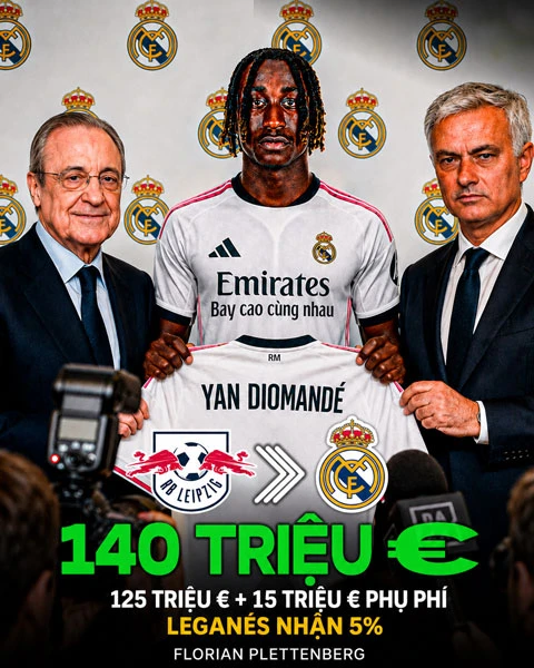 Yan Diomande đến Real Madrid kiểm tra y tế - Hình 2
