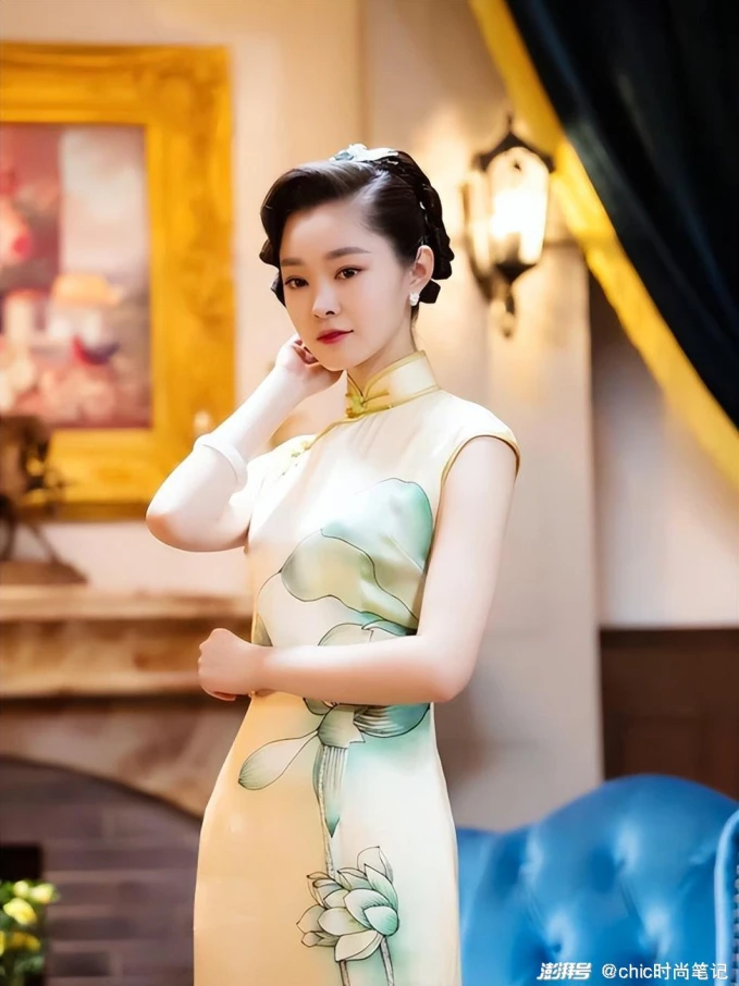 10 mỹ nhân mặc sườn xám đẹp nhất Trung Quốc: Vương Sở Nhiên bét bảng, hạng 1 đẹp hơn cả Lưu Diệc Phi - Hình 3
