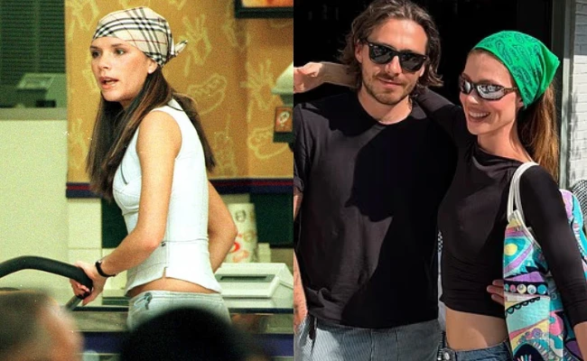 Dâu cả nhà Beckham bị tố copy phong cách mẹ chồng - Victoria giữa sóng gió gia tộc - Hình 1