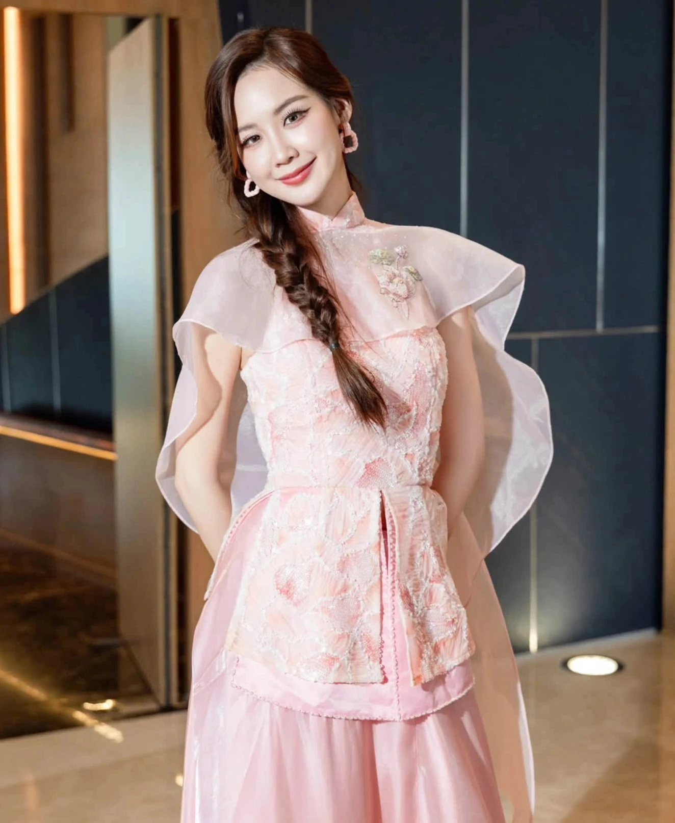 Bảo Ngọc lọt top phần thi quan trọng, tiến gần vương miện Hoa hậu Thế giới - Hình 4
