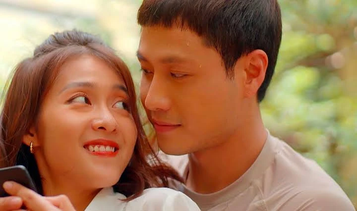 Lần duy nhất Thanh Sơn, Khả Ngân và Nhan Phúc Vinh chung khung hình gây xôn xao - Hình 2