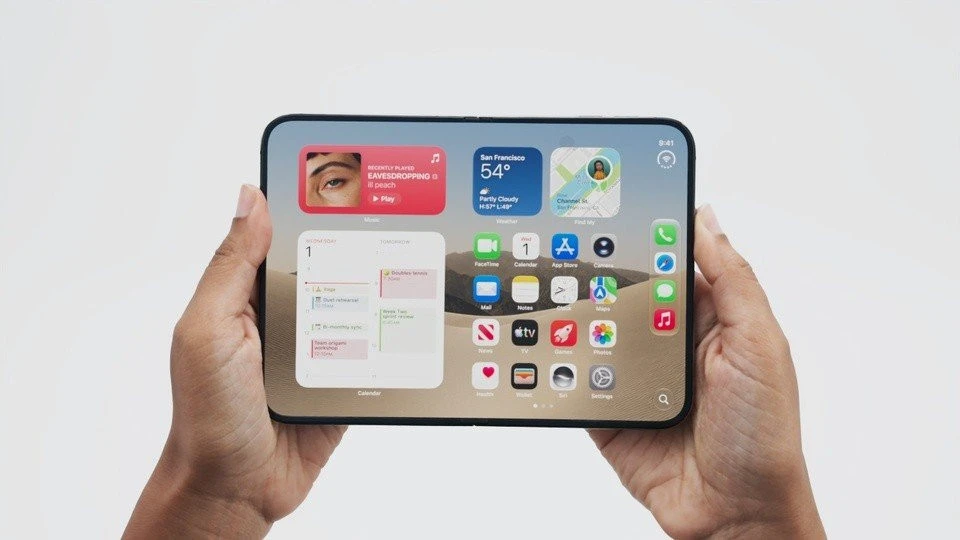 Đột phá công nghệ trên iPhone Duo: Màn hình gập 7,6 inch và chip A20 Pro giá hơn 100 triệu - Hình 1