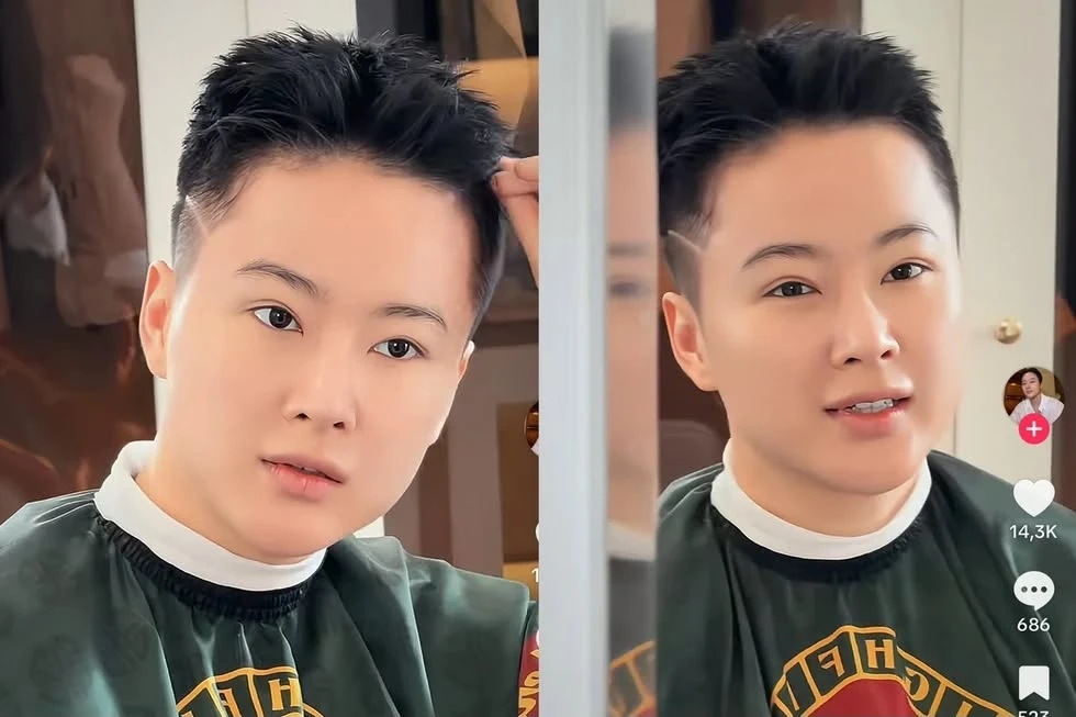 Angela Phương Trinh thay đổi diện mạo, Cao Thái Sơn chia sẻ gây chú ý - Hình 1