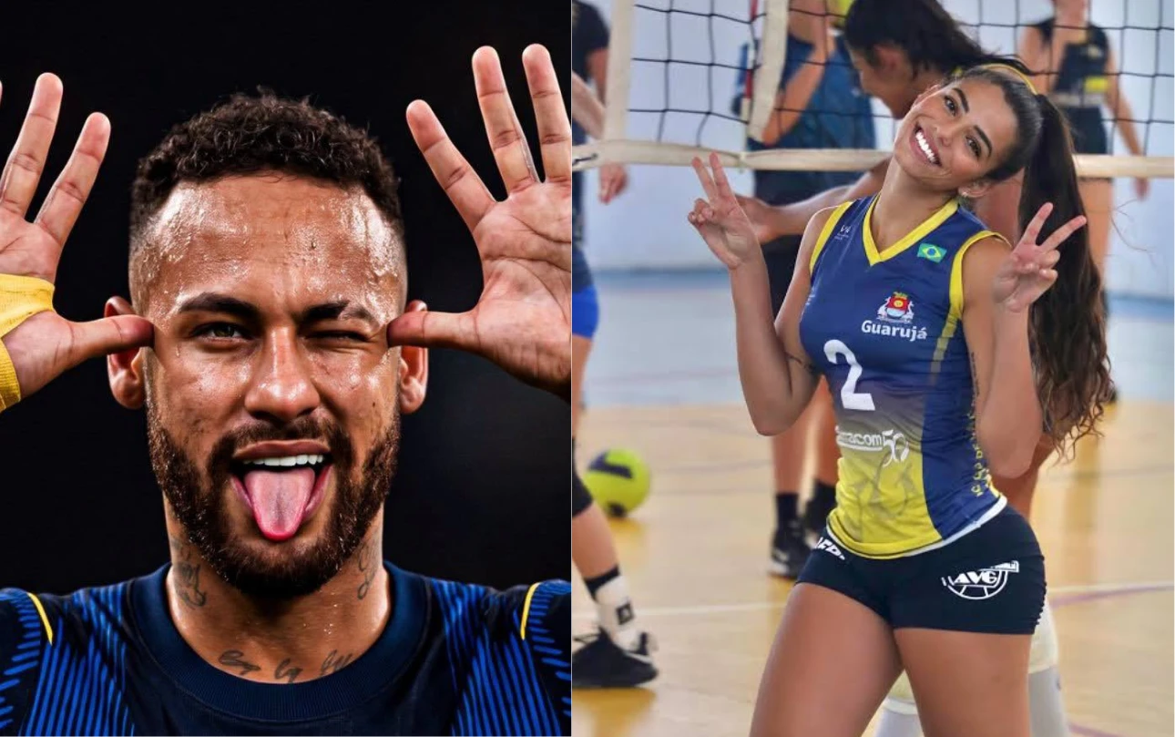 Neymar bị tố tán tỉnh cùng lúc chị em song sinh là mỹ nữ làng bóng chuyền thế giới - Hình 1