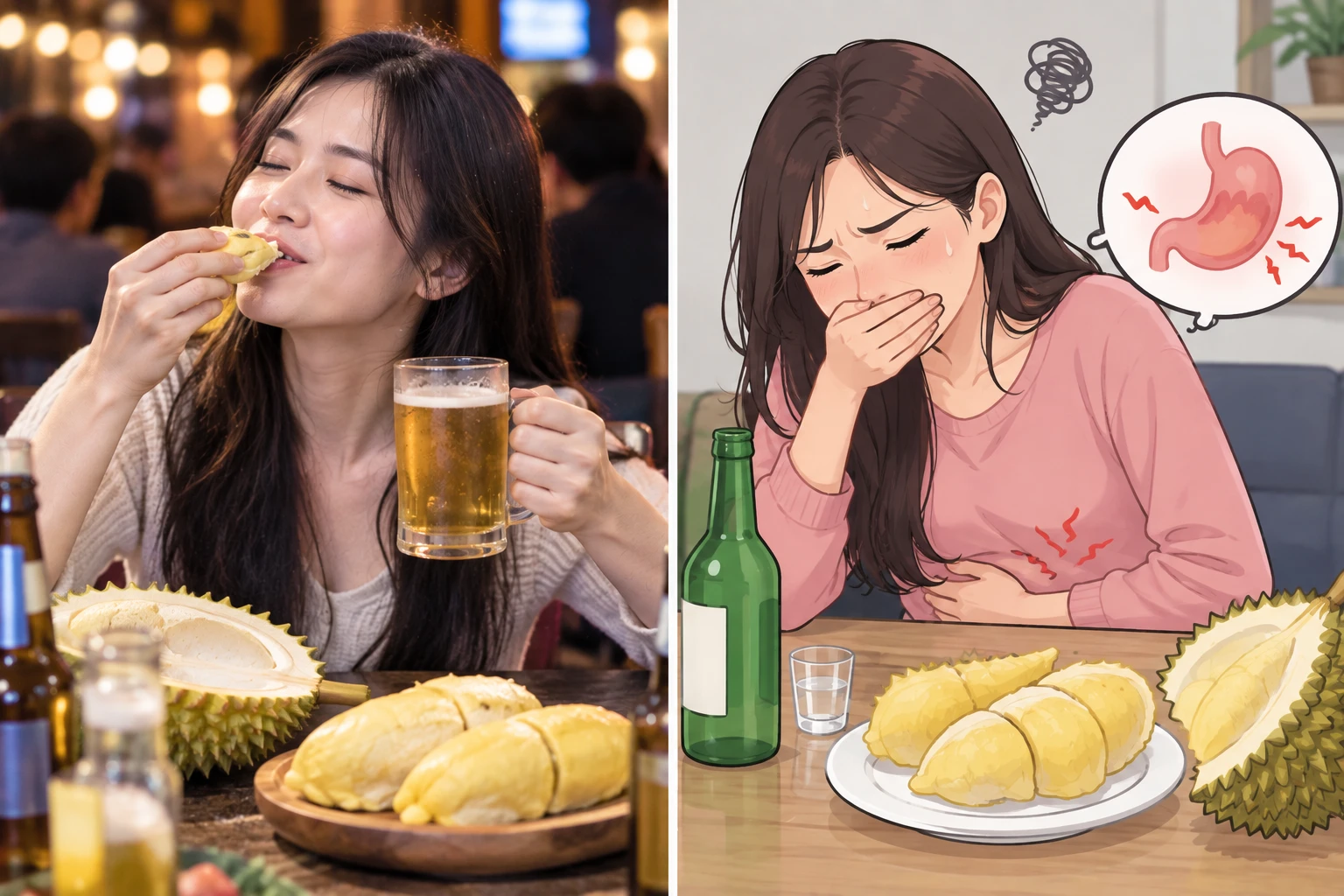 Ăn sầu riêng sau khi uống rượu có thực sự nguy hiểm? - Hình 2