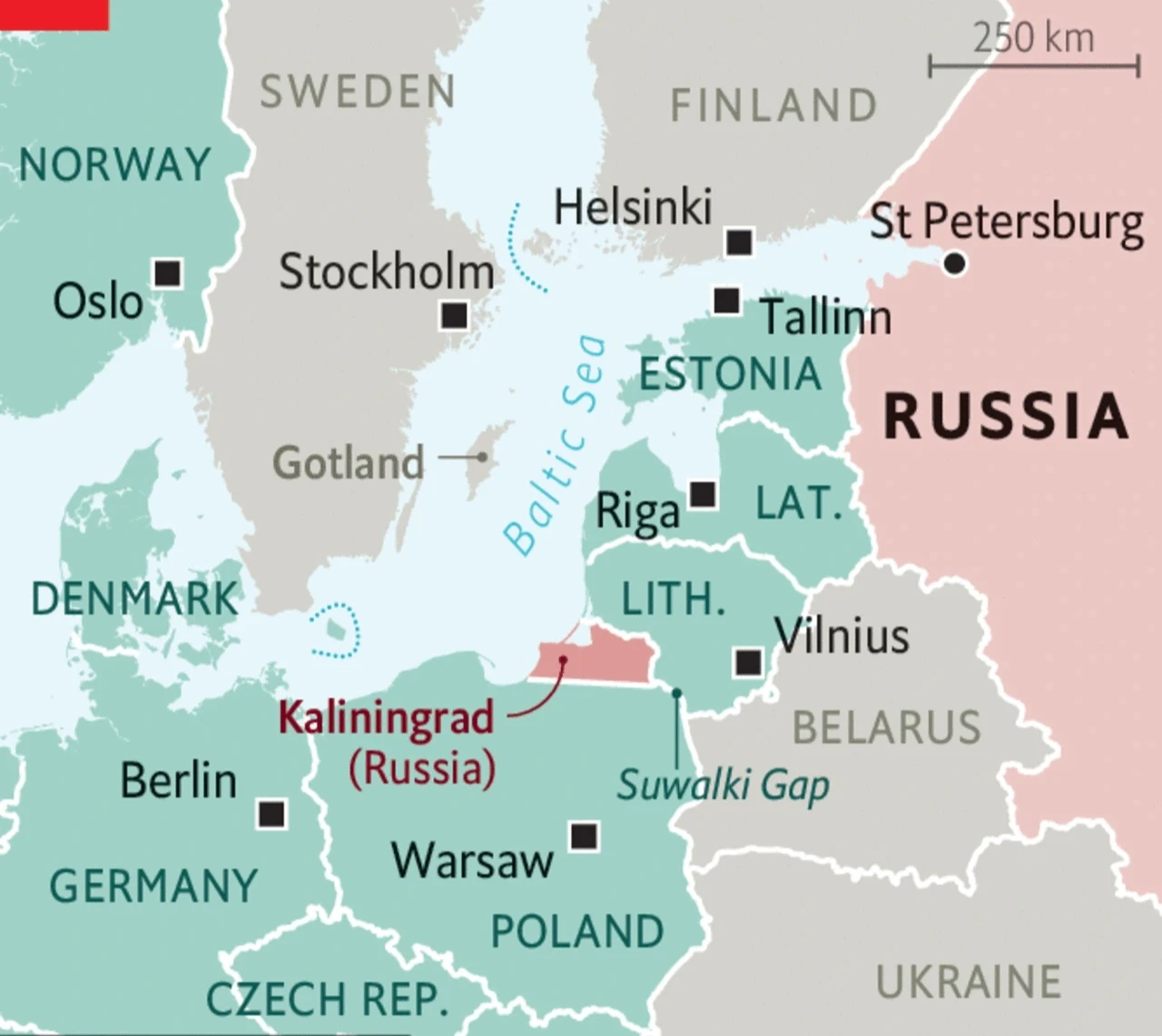 Nga cảnh báo kịch bản NATO phong tỏa Kaliningrad, cô lập St. Petersburg - Hình 2