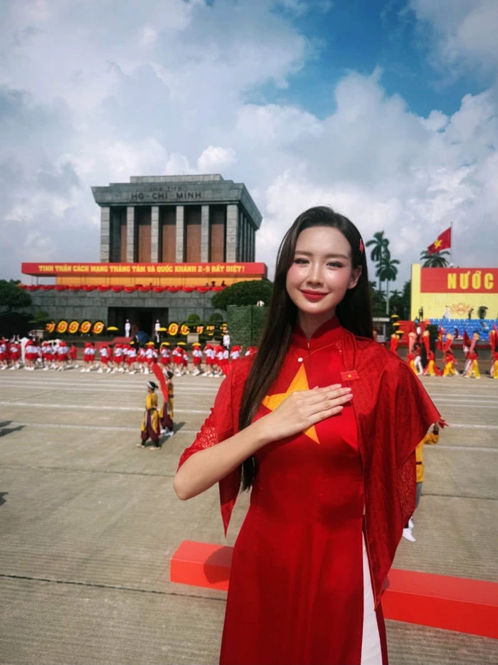 Bảo Ngọc, Tiểu Vy cùng dàn hoa hậu Việt tự hào trong ngày Quốc khánh 2/9 - Hình 1