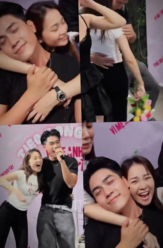 Drama bủa vây nam thần Vbiz vì liên tục tình tứ với bạn diễn: Hết ôm ấp lại nắm tay, netizen khó chịu vô cùng - Hình 6