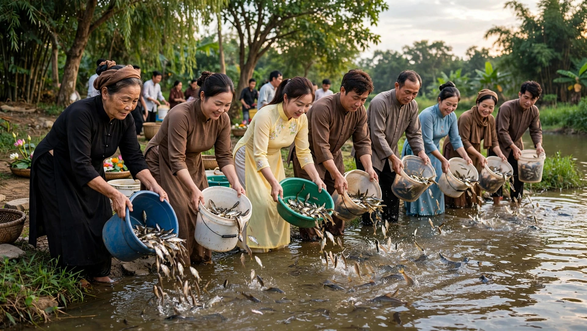 Văn khấn phóng sinh Rằm tháng 7 Âm lịch 2026 cầu mong thân tâm an lạc, phúc báo đủ đầy - Hình 3