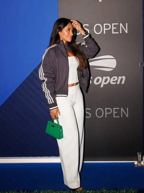 Vợ Messi khuấy động US Open - Hình 1