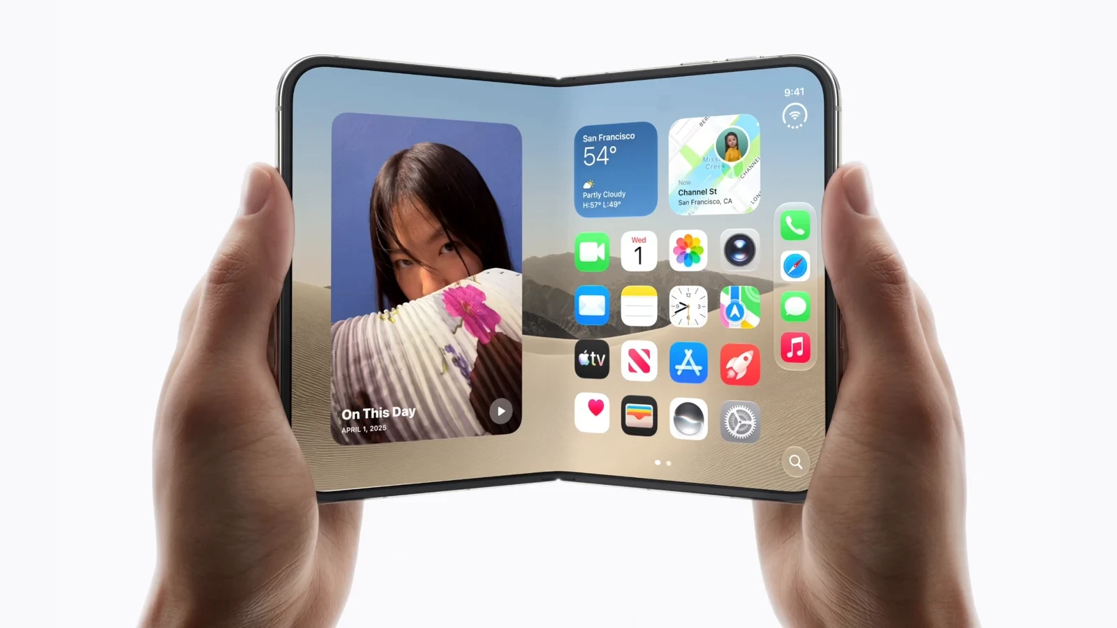 Lý do iPhone Duo màn hình gập lại có thiết kế như hiện tại - Hình 1