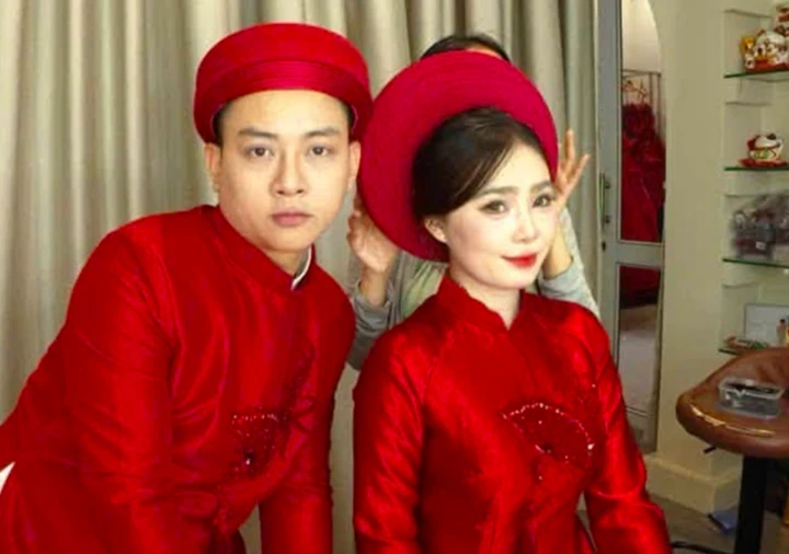 Hậu trường ảnh cưới của Hoài Lâm và Ngọc Trinh - Hình 3