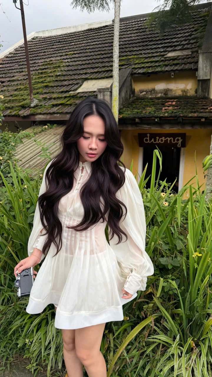 Đời thường gợi cảm của cô gái quê trong phim kinh dị Việt đang gây chú ý - Hình 3