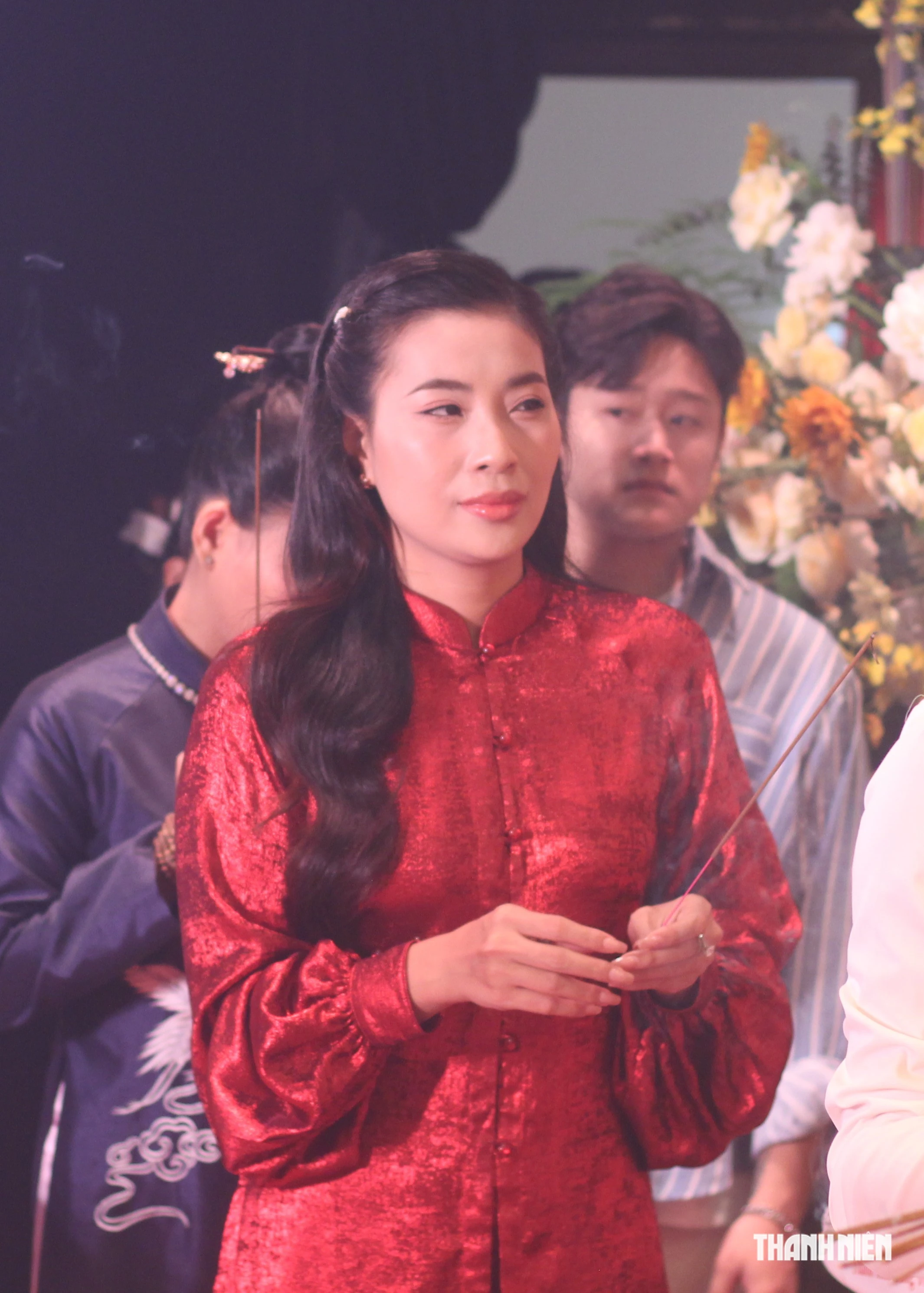 Kim Tử Long, Lâm Vỹ Dạ giản dị dâng hương dịp giỗ Tổ sân khấu - Hình 14