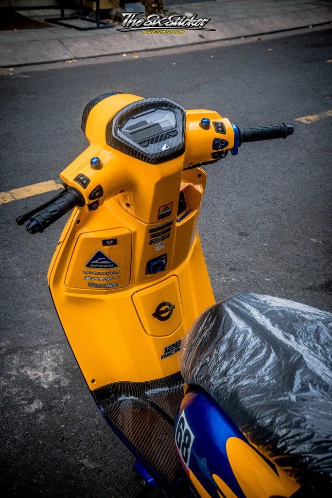 Xe ga cho mẹ đi chợ Honda Giorno độ cực chất, tiền đồ chơi đắt ngang giá xe - Hình 4