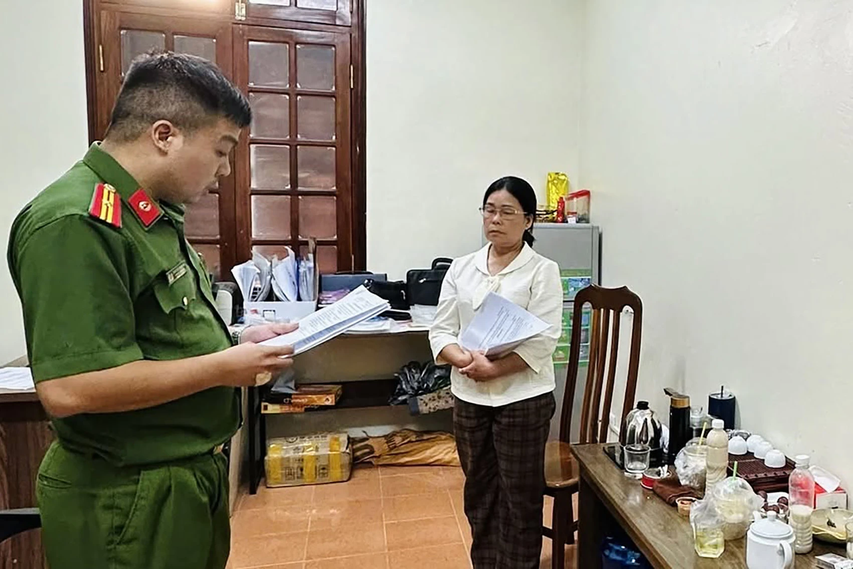 Một nguyên nữ chủ tịch hội đồng quản trị hợp tác xã bị khởi tố - Hình 1