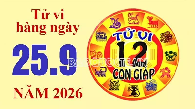 Tử vi hôm nay, xem tử vi 12 con giáp hôm nay ngày 25/9/2026: Tuổi Sửu tiền bạc dư dôi - Hình 1