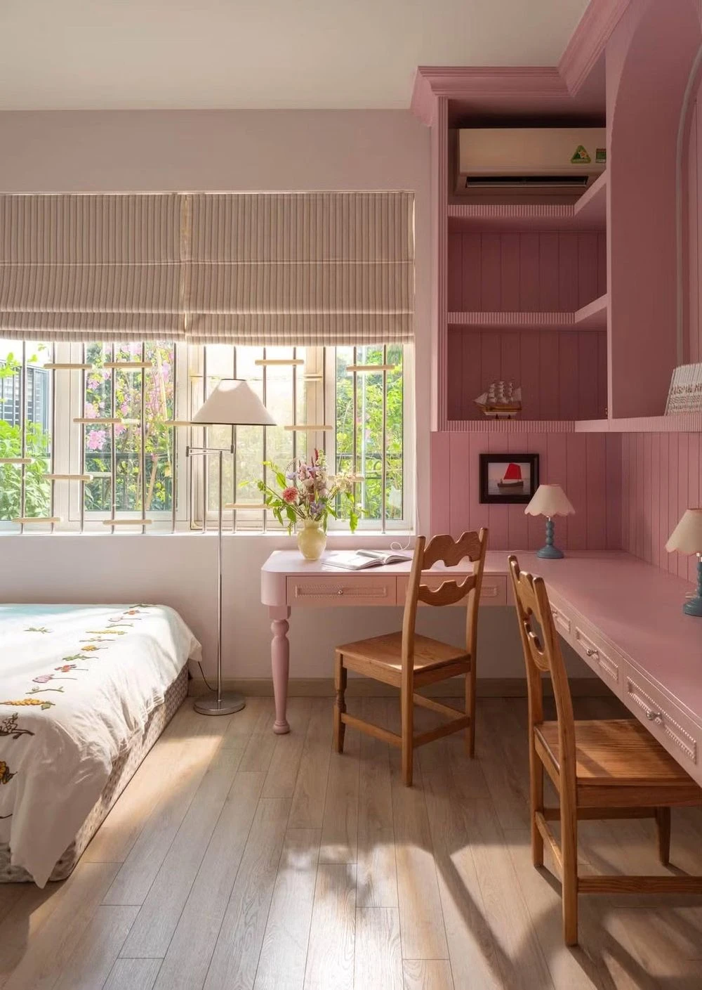 Thay đổi phòng ngủ với sắc hồng mauve - Hình 4