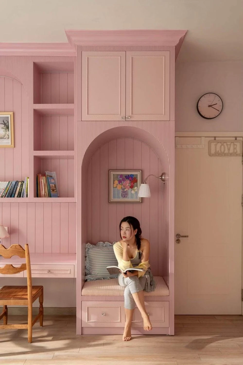 Thay đổi phòng ngủ với sắc hồng mauve - Hình 2