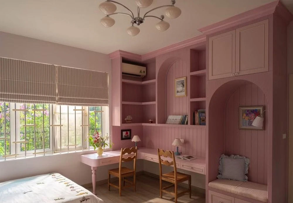 Thay đổi phòng ngủ với sắc hồng mauve - Hình 13