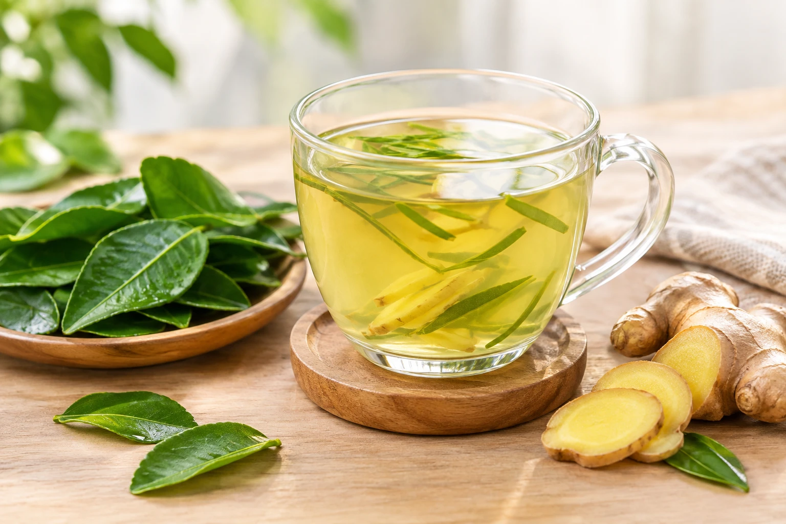 Lợi ích của nước lá chanh gừng - Hình 1