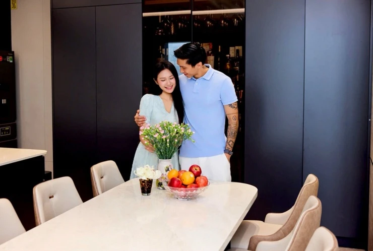 Doãn Hải My vào bếp khi về quê Văn Hậu - Hình 7
